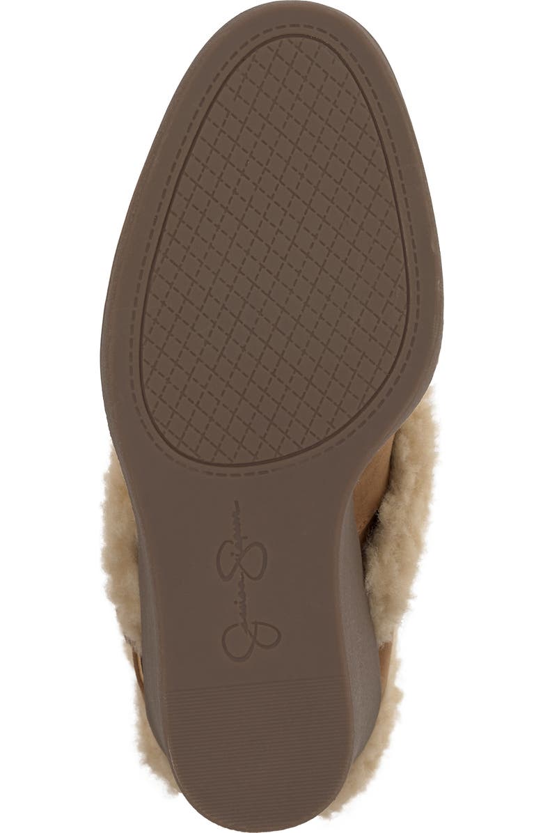 Jessica Simpson Meztyn Faux Shearling Wedge Boot, Alternate, color, Brown 01