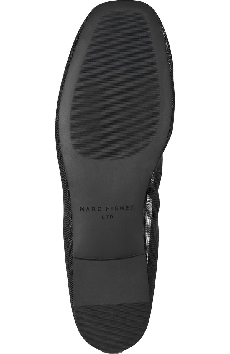 Marc Fisher LTD Ureka Mesh Ballet Flat, Alternate, color, Black