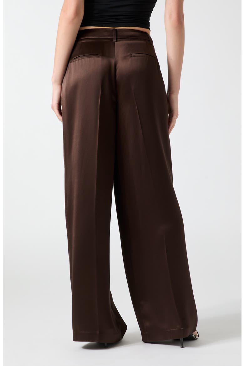 Flora Wide Leg Pants, Alternate, color, BROWN LIGHT