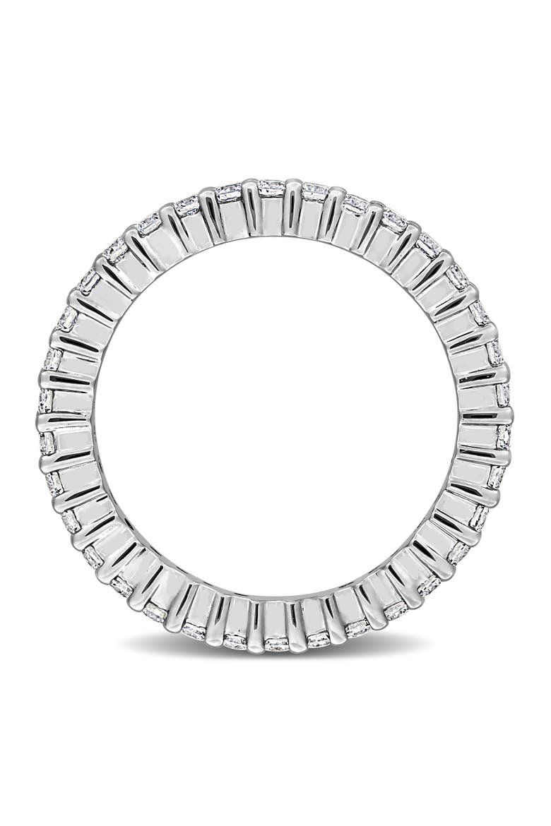 1 CTW Lab Grown Diamond Eternity Ring 14k, Alternate, color, White Gold