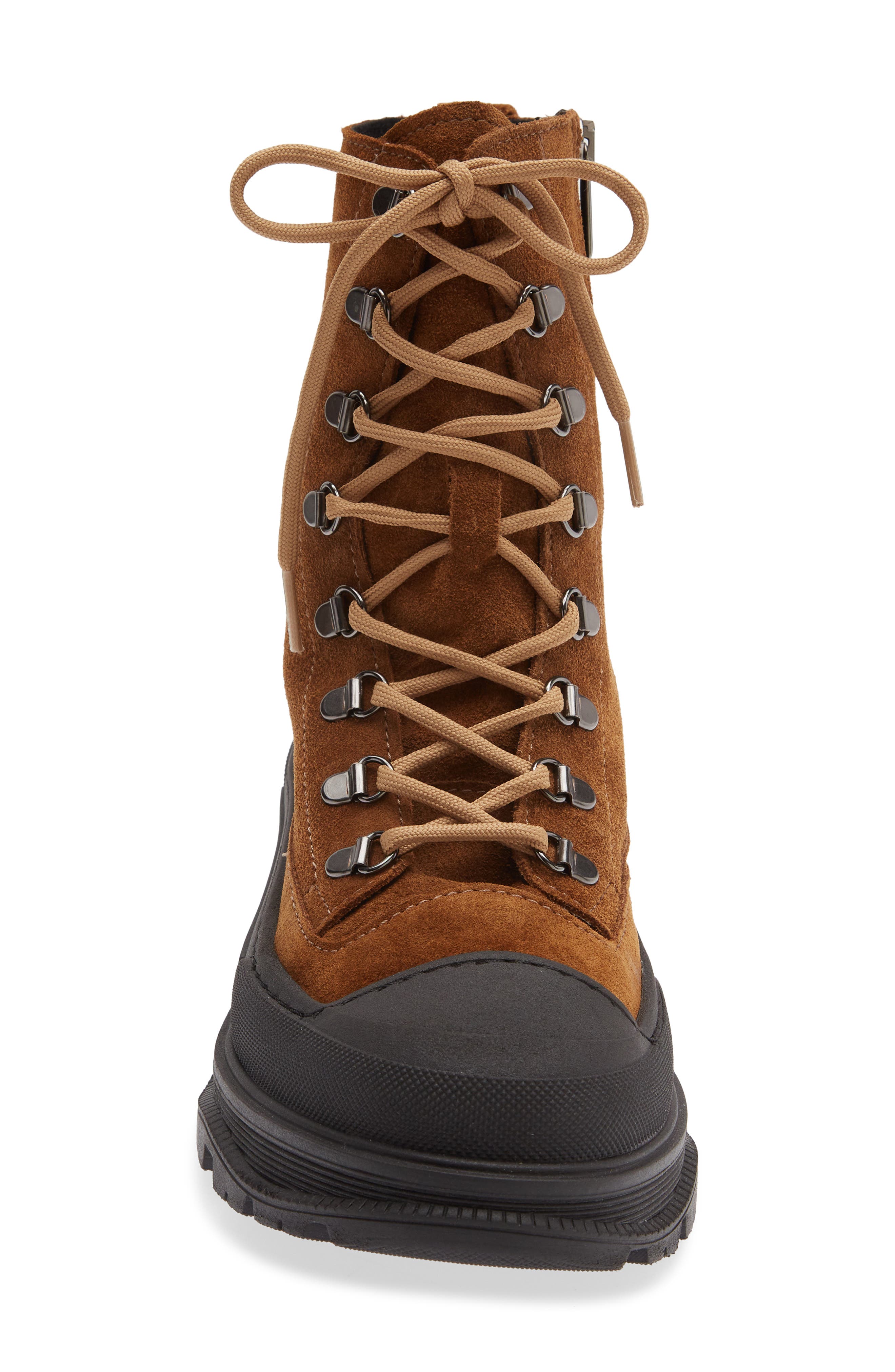 Stellan Water Repellent Combat Boot, Alternate, color, MIELE SUEDE