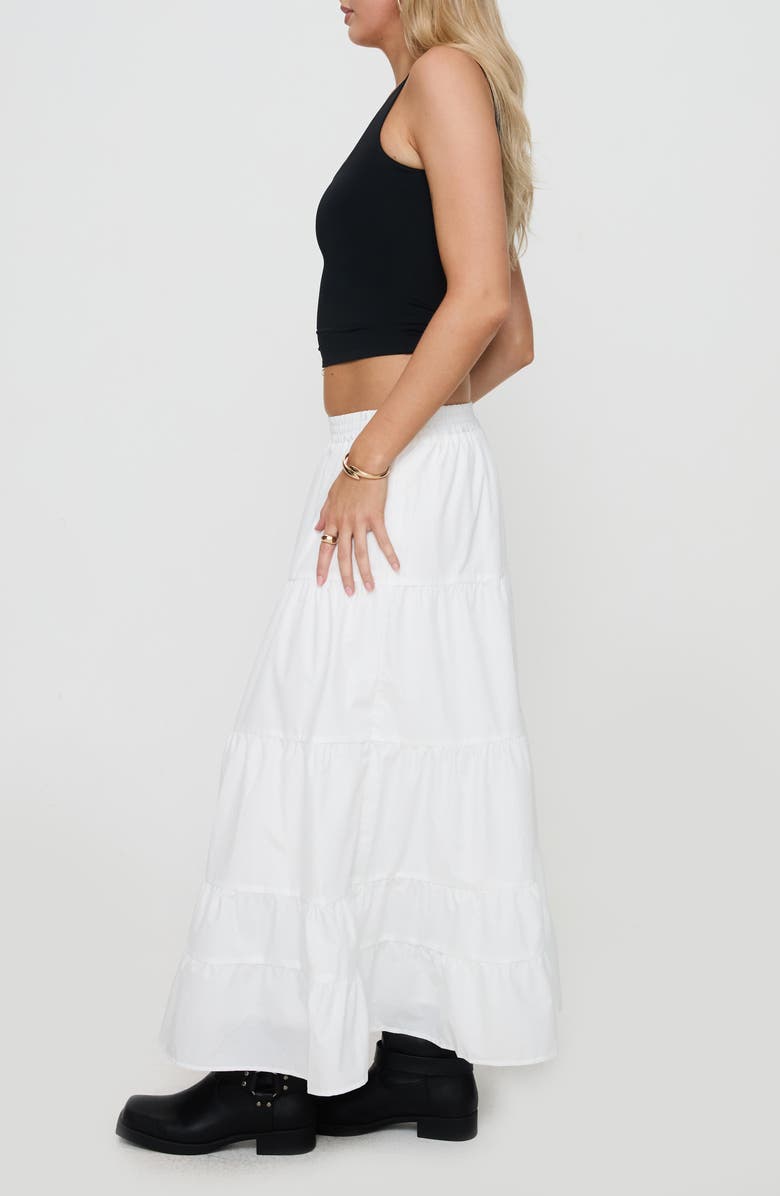 Princess Polly Garden Party Maxi Skirt, Alternate, color, White
