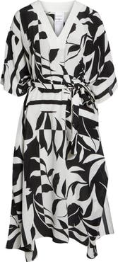 Max Mara Lancia Print Silk Dress