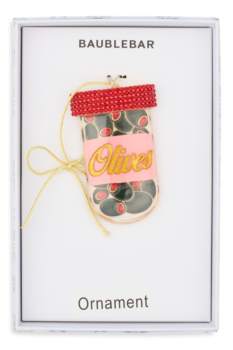 Olives Christmas Ornament, Alternate, color, MULTI