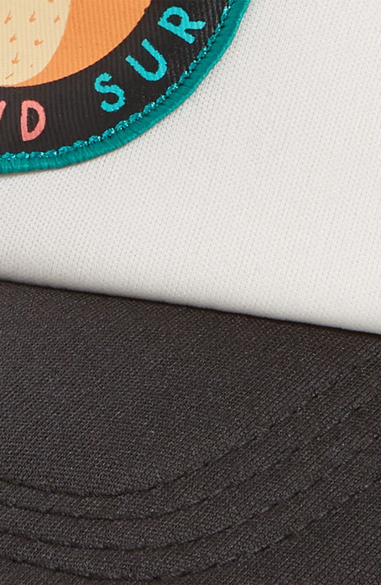 Billabong Ohana Trucker Hat, Alternate, color, Bci Black White