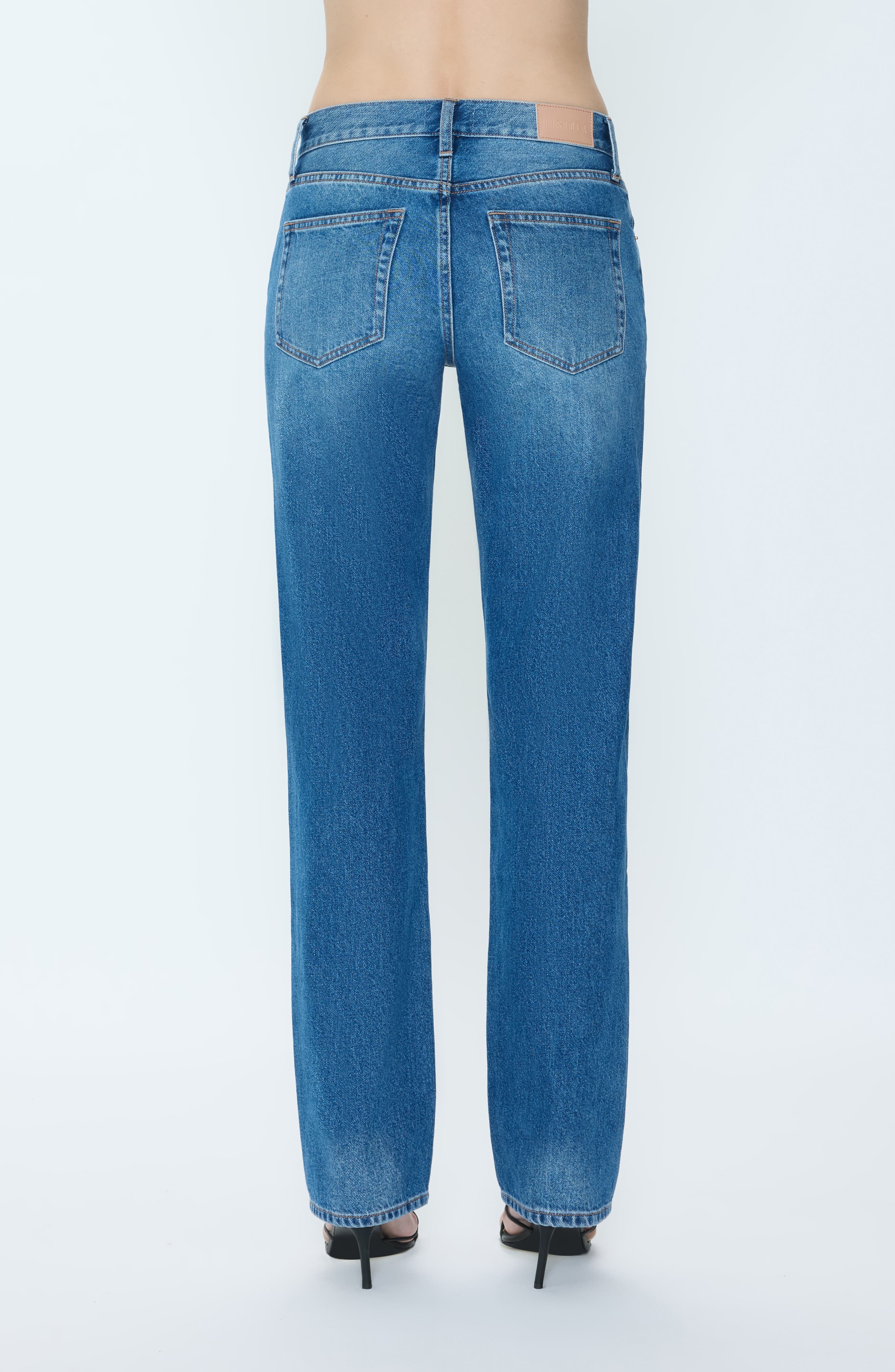 Pistola Issa Ankle Straight Leg Jeans (Women) | Nordstrom