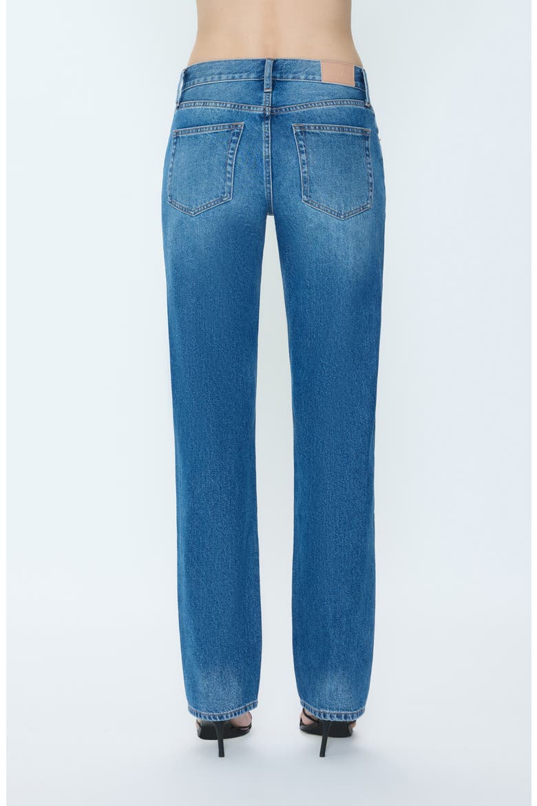 Issa Ankle Straight Leg Jeans, Alternate, color, SORENSEN