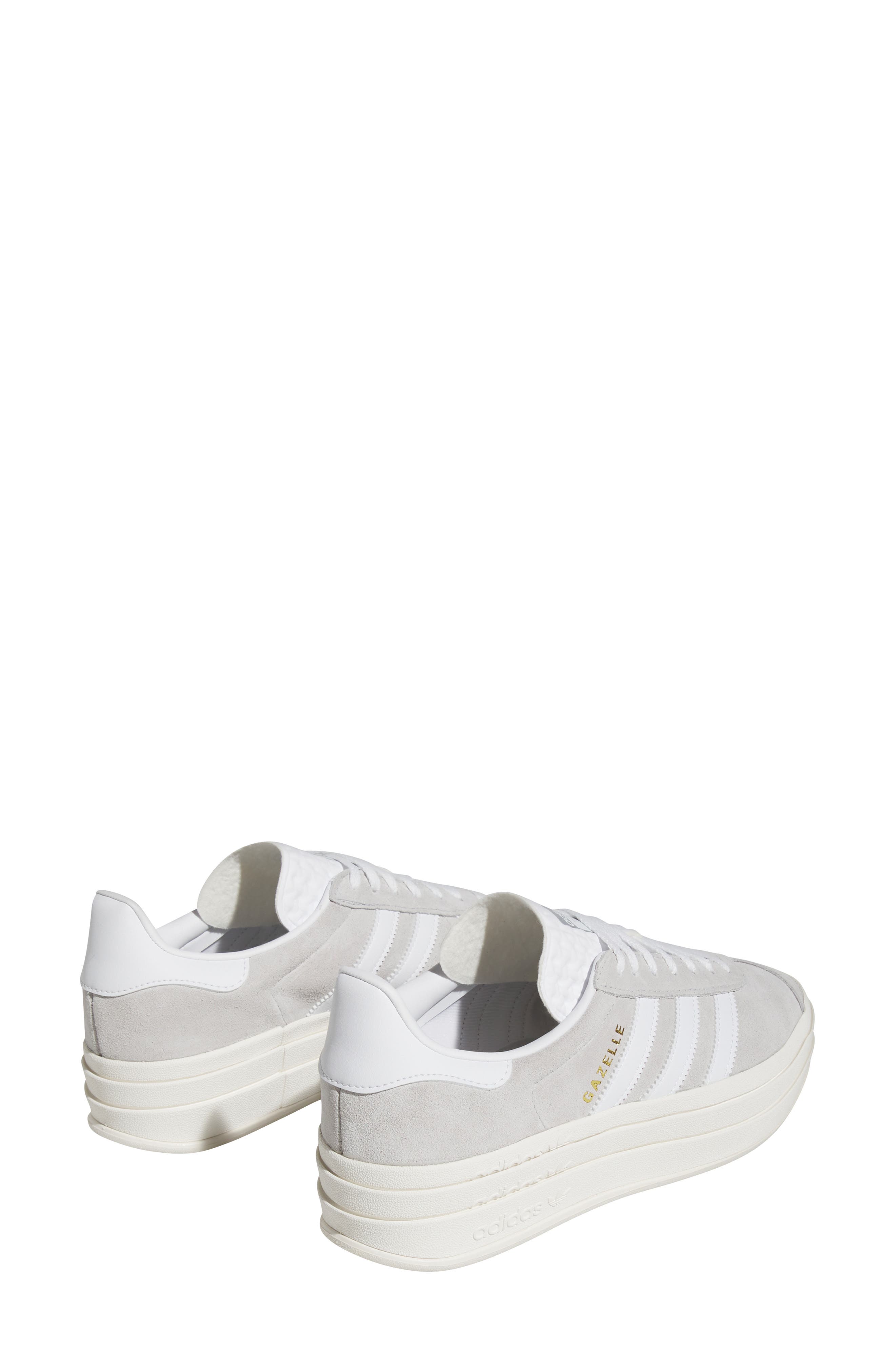 adidas Gazelle Bold Platform Sneaker, Alternate, color, Gretwo/Ftw