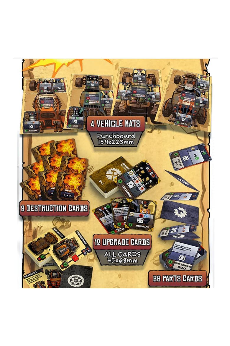 Wreckland Run Solo Hero Series, Ages 10+, 1 Player, Alternate, color, Multicolored
