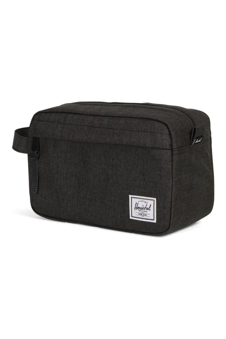 Chapter Dopp Kit, Alternate, color, BLACK CROSSHATCH