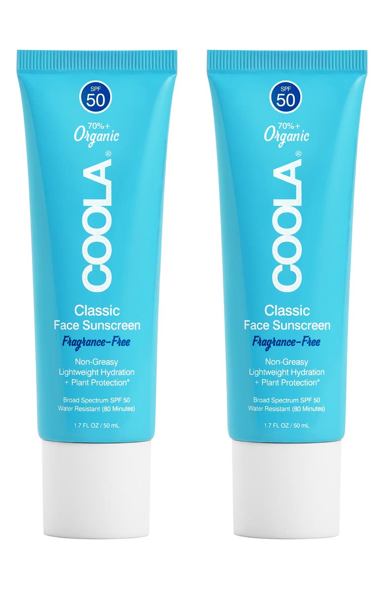 COOLA<sup>®</sup> Fragrance Free Face SPF 50 Duo $64 Value, Alternate, color, 