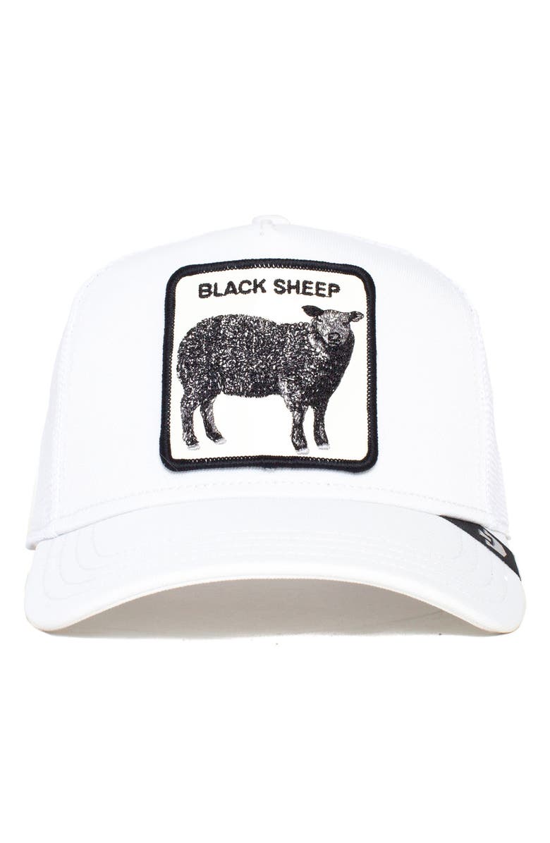 Goorin Bros. Platinum Sheep Trucker Hat, Alternate, color, Platinum