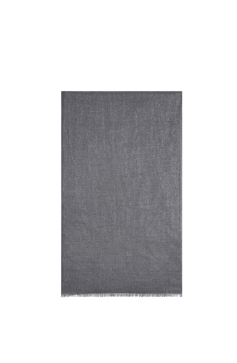 Brunello Cucinelli Sparkling scarf, Main, color, Anthracite