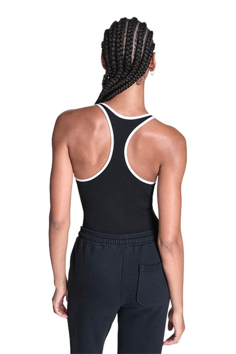 Jersey Bodysuit, Alternate, color, CONVERSE BLACK