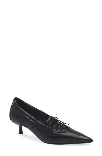 Vagabond Shoemakers Lykke Pointed Toe Pump In Black