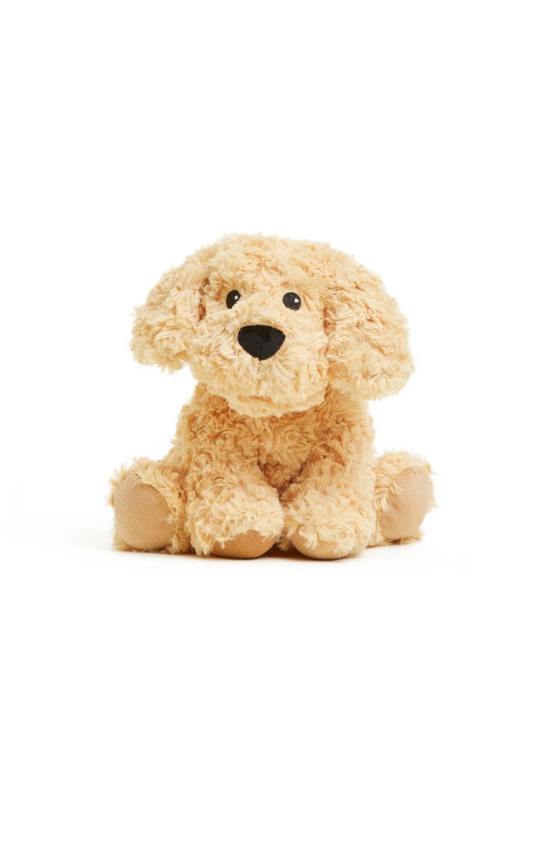 Warmies Golden Dog Plush Toy, Alternate, color, Gold