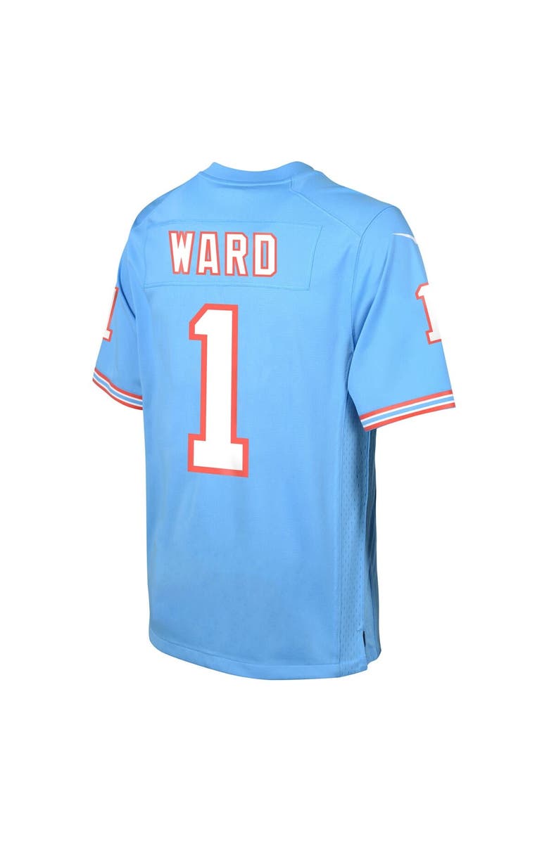 Nike Youth Nike Cameron Ward Light Blue Tennessee Titans Alternate Game Jersey, Alternate, color, Light Blue