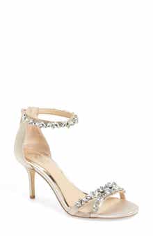 Jewel Badgley Mischka Caroline Embellished Sandal