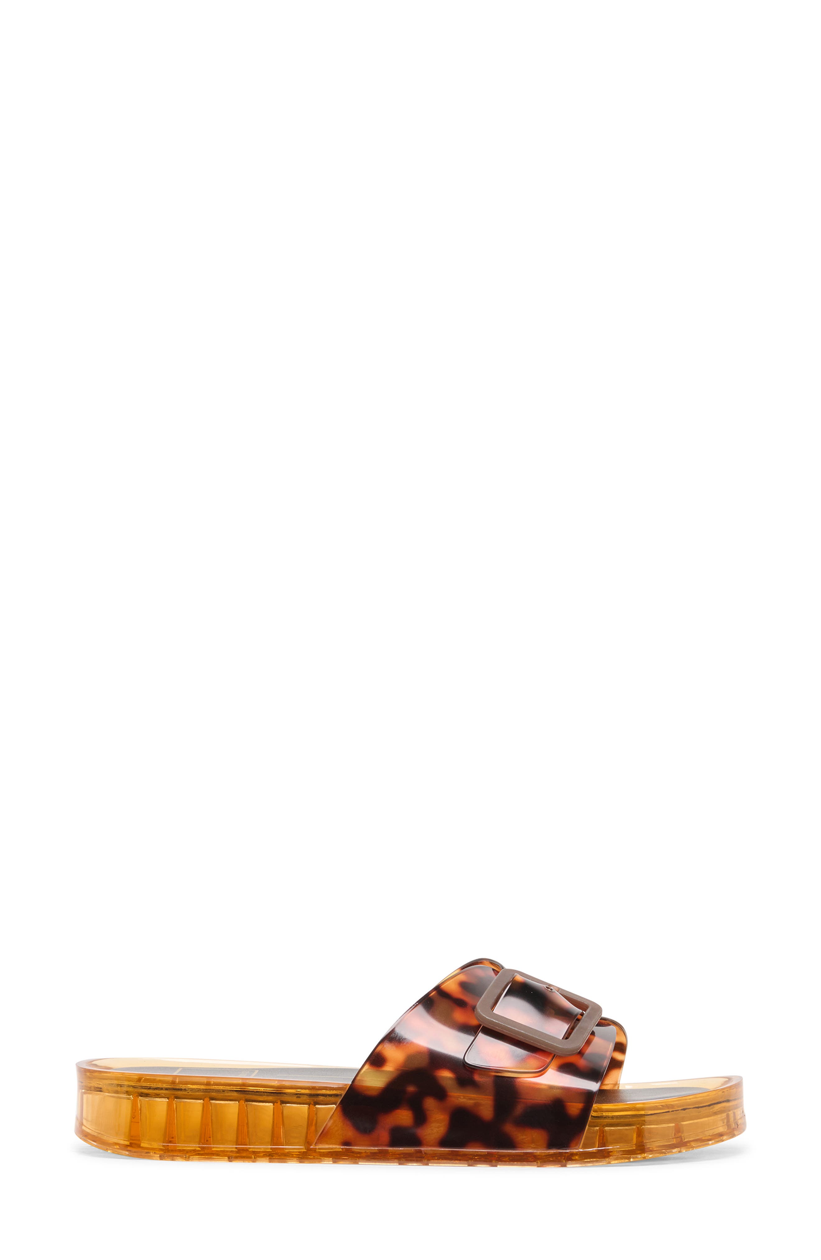 Jaylee Slide Sandal, Alternate, color, TORTOISE VINYL