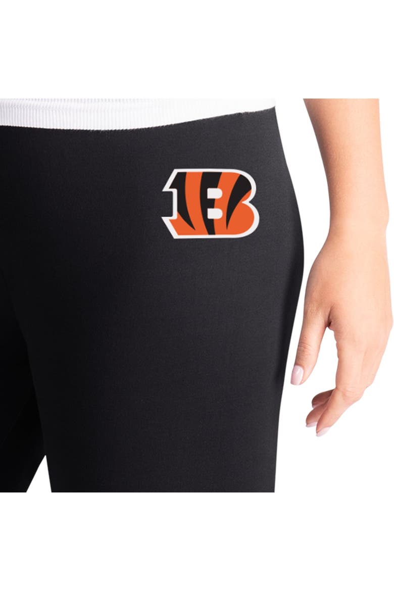 Women's G-III 4Her by Carl Banks  Black Cincinnati Bengals Pregame Leggings, Alternate, color, Black