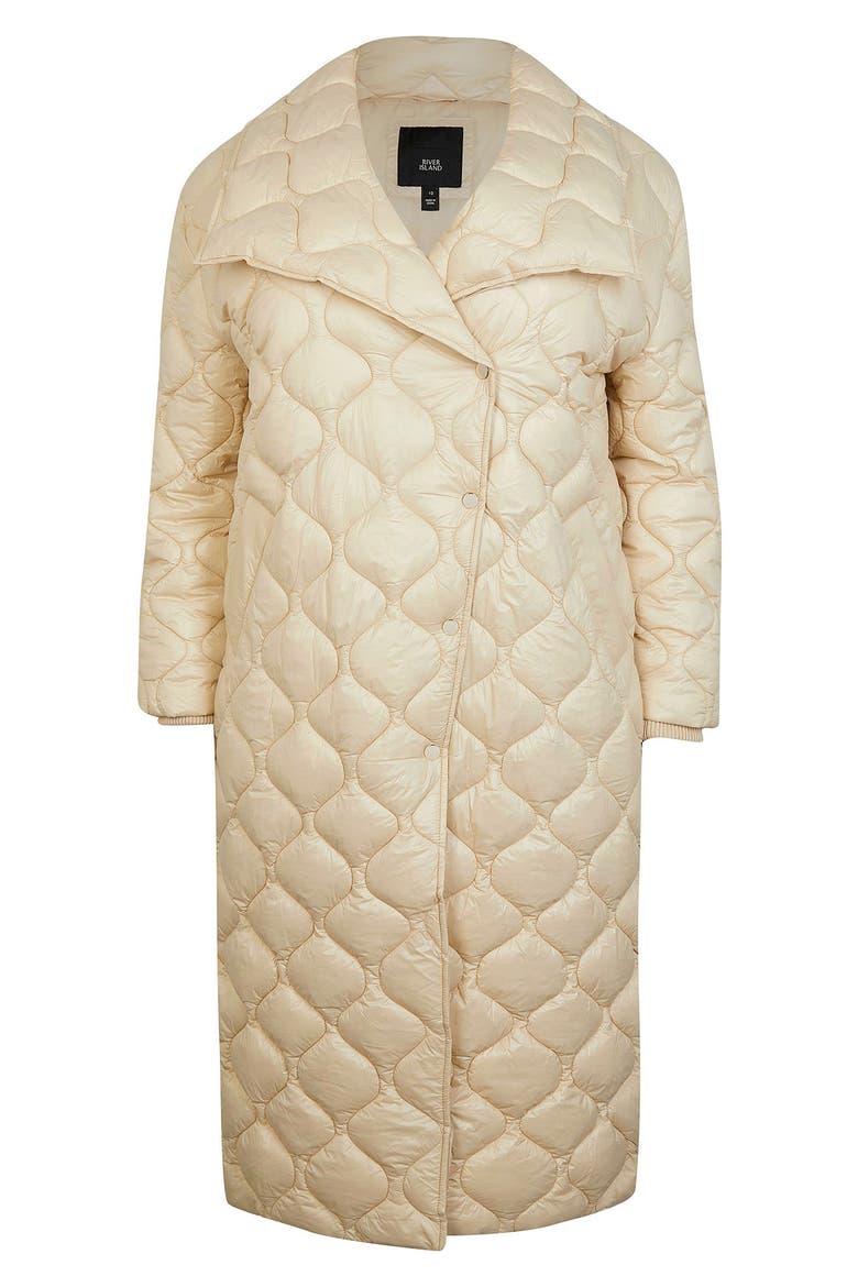 Onion Quilted Puffer Coat, Alternate, color, YELLOW