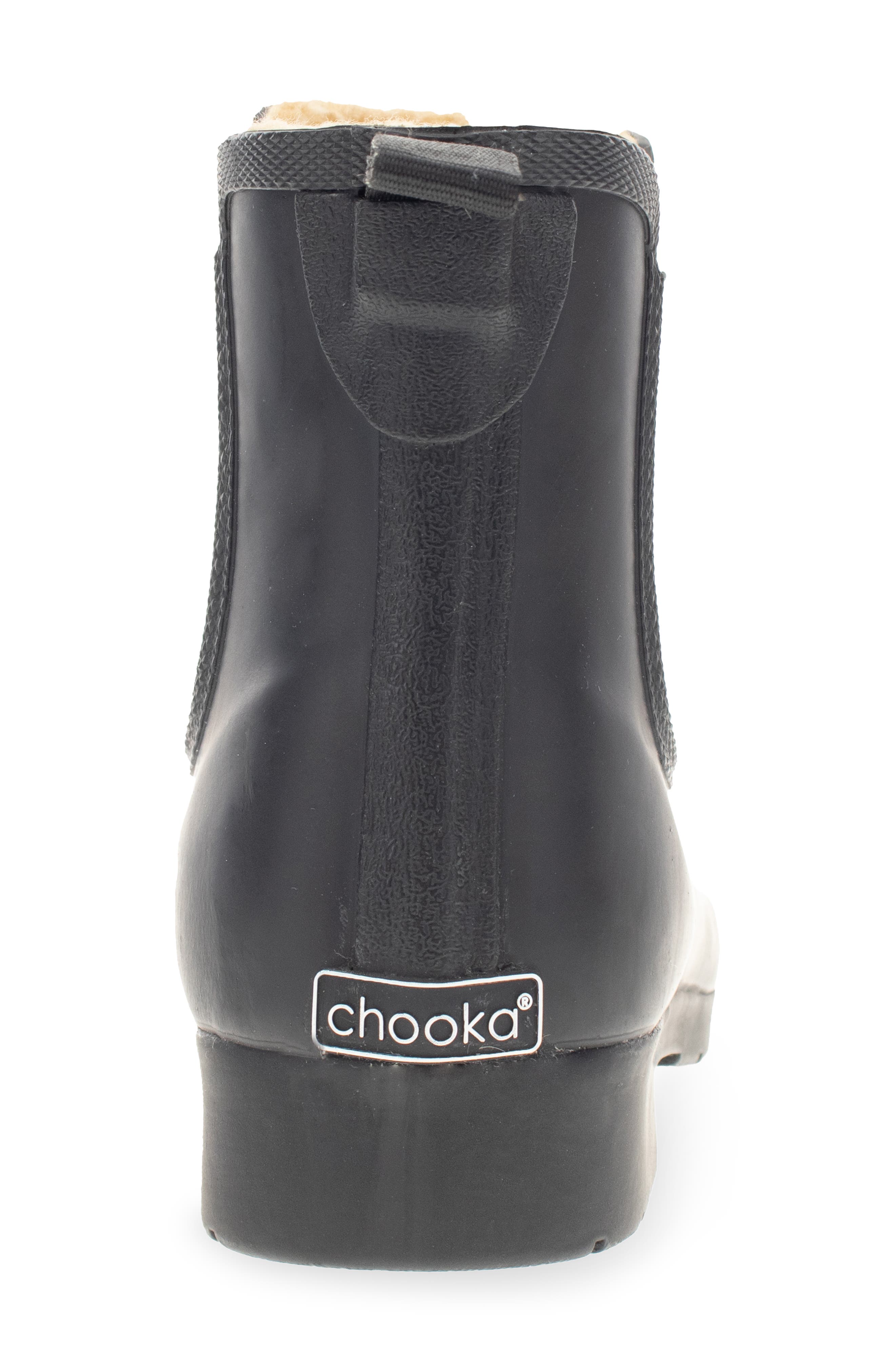 Chooka Eastlake Waterproof Faux Fur Lined Chelsea Boot, Alternate, color, 