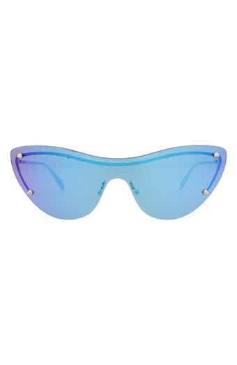 Oversize Cat Eye Shield Sunglasses