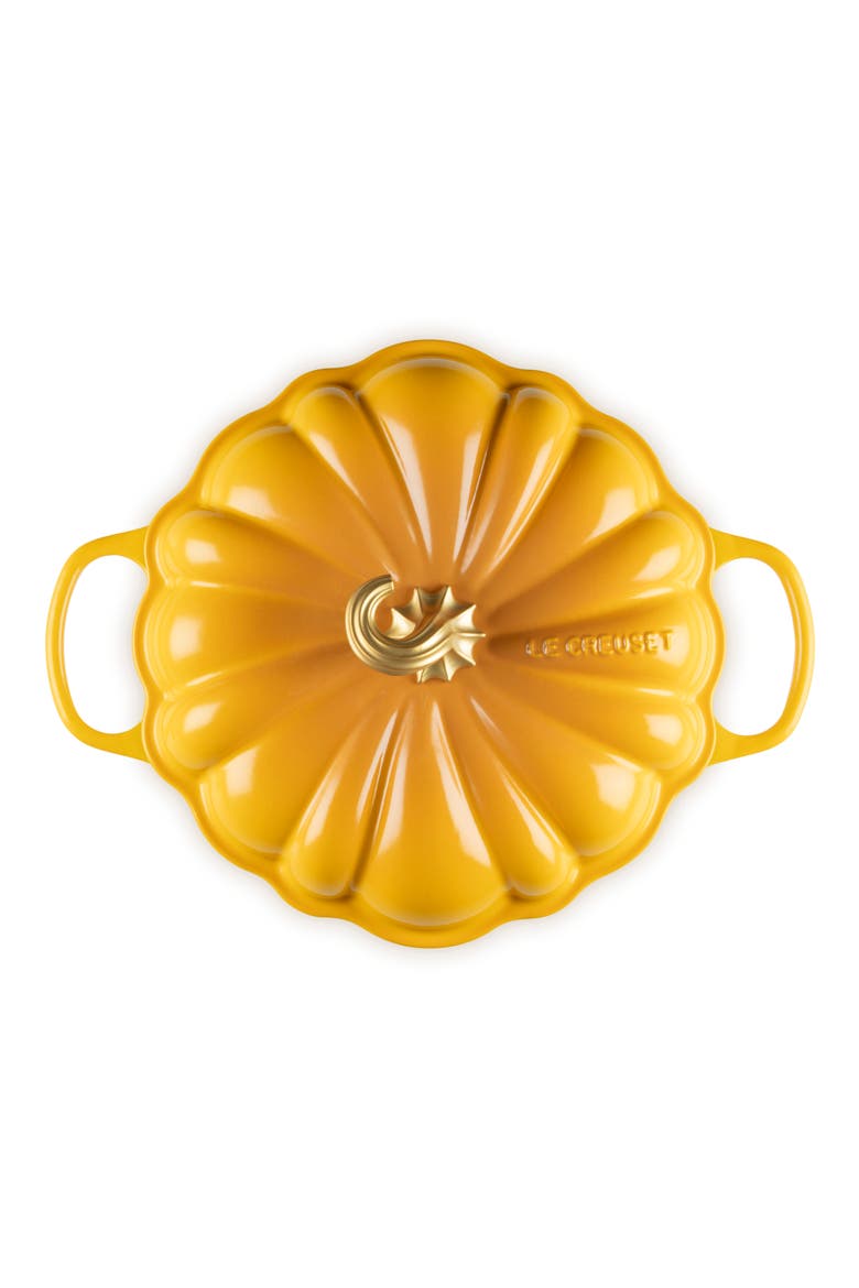 Pumpkin Enameled Cast Iron Braiser, Alternate, color, NECTAR