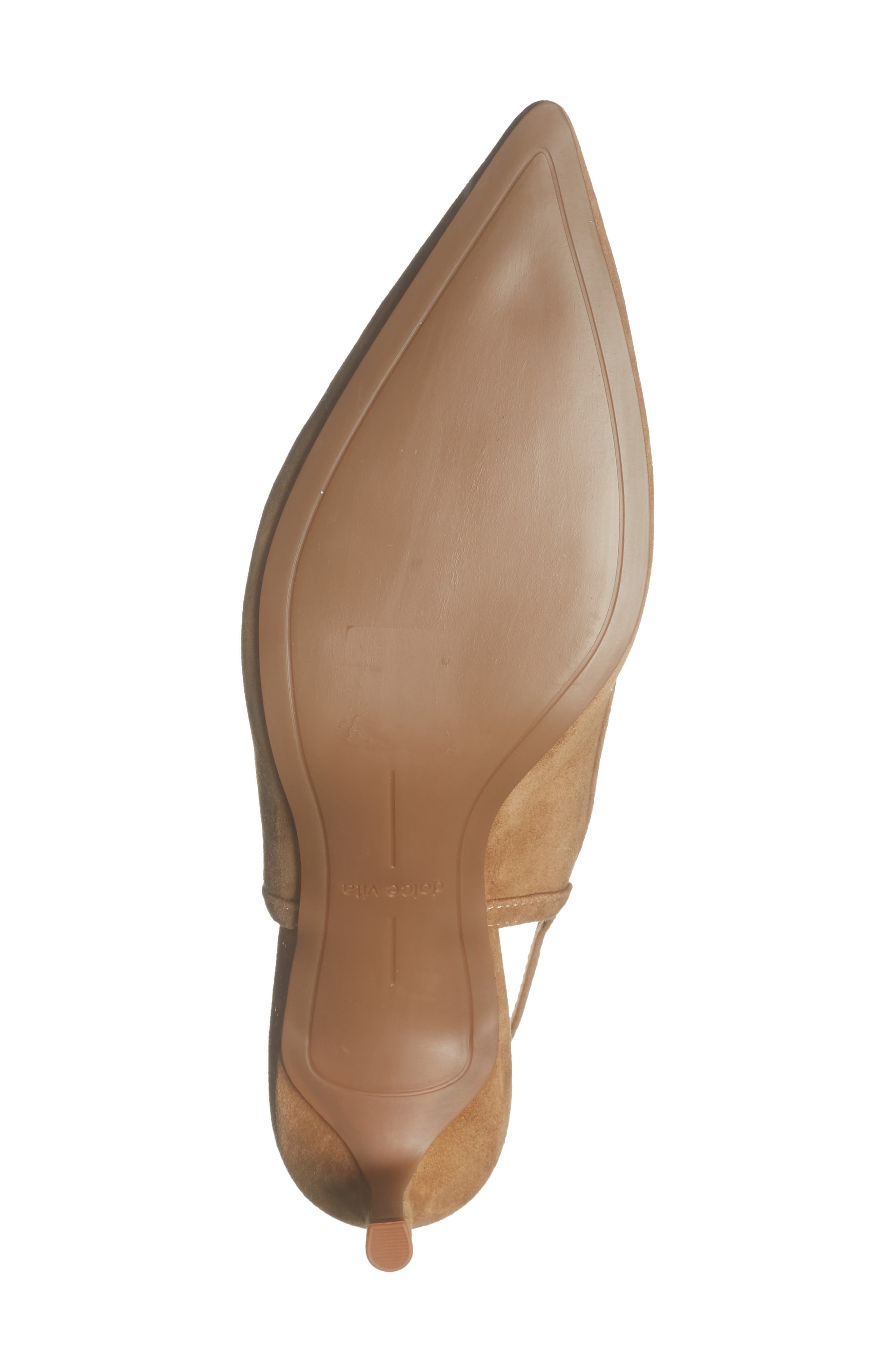 Dolce Vita Kishan Pointed Toe Slingback Pump, Alternate, color, Tan Suede