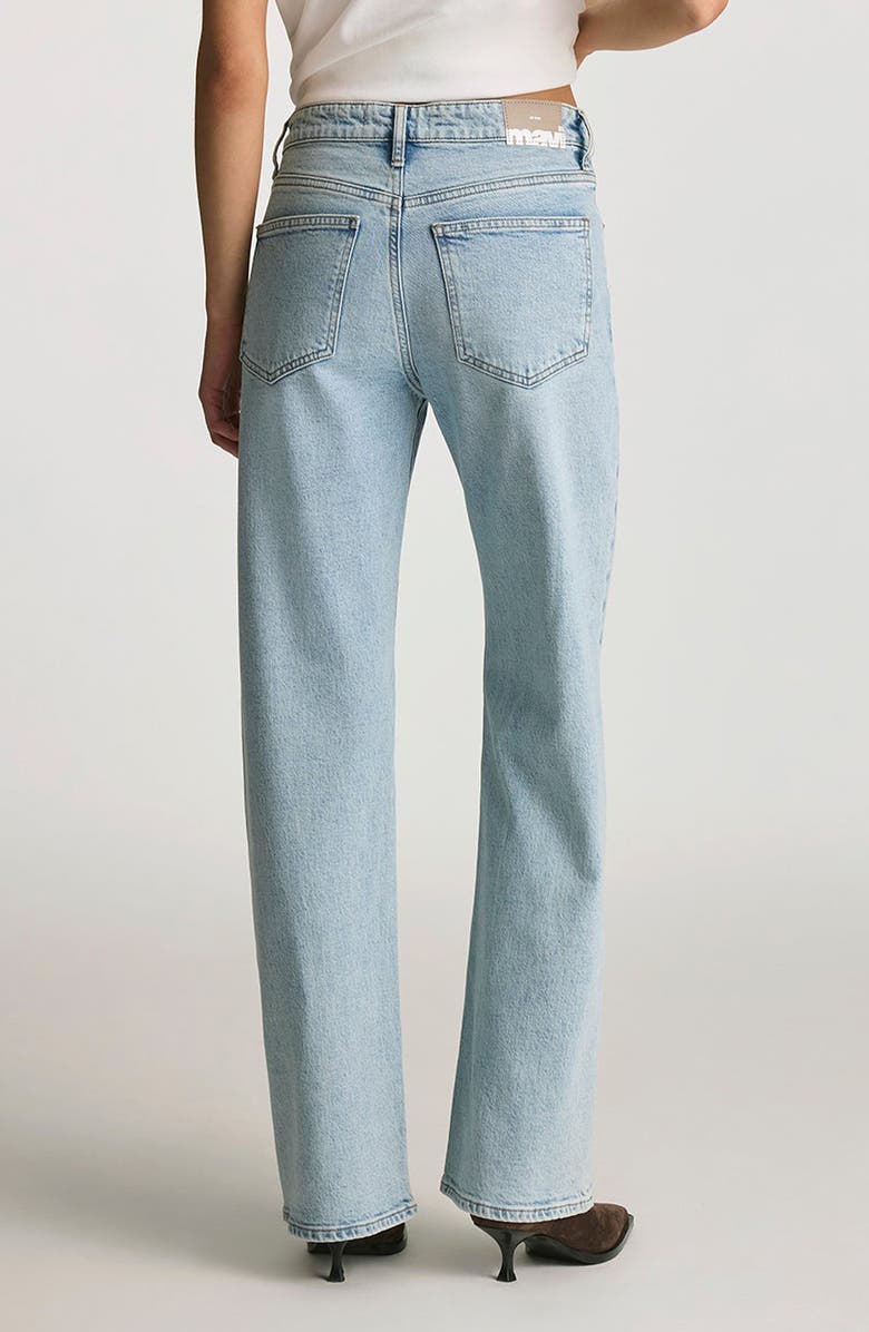Mavi Jeans Taylor High Waist Relaxed Straight Leg Jeans, Alternate, color, 