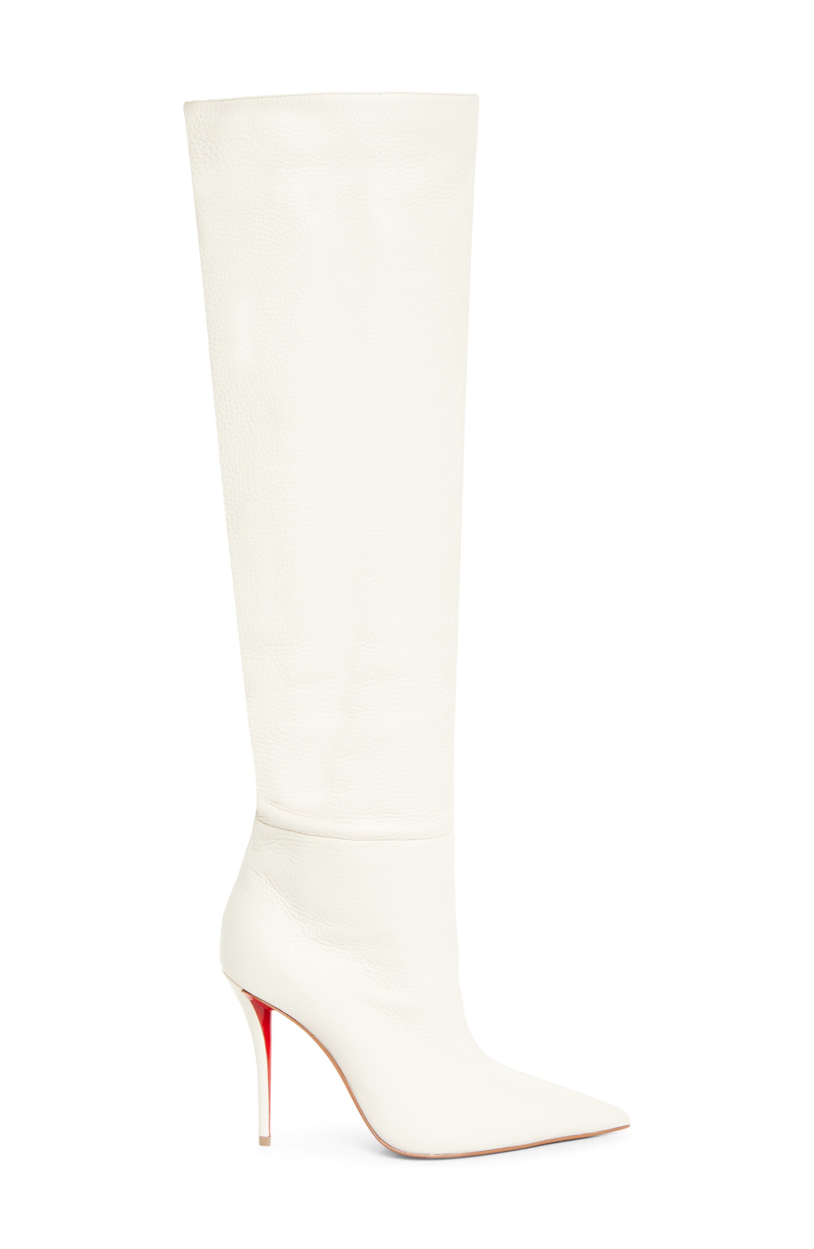 Zependris Leather Knee High Boot, Alternate, color, W699 SUZURAN