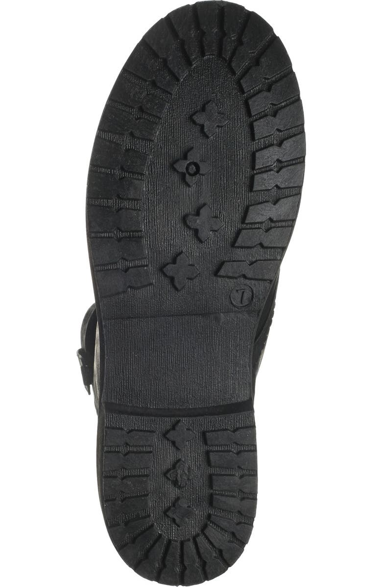 WANTED FOOTWEAR Combat Boot With Fold Down Side, Alternate, color,