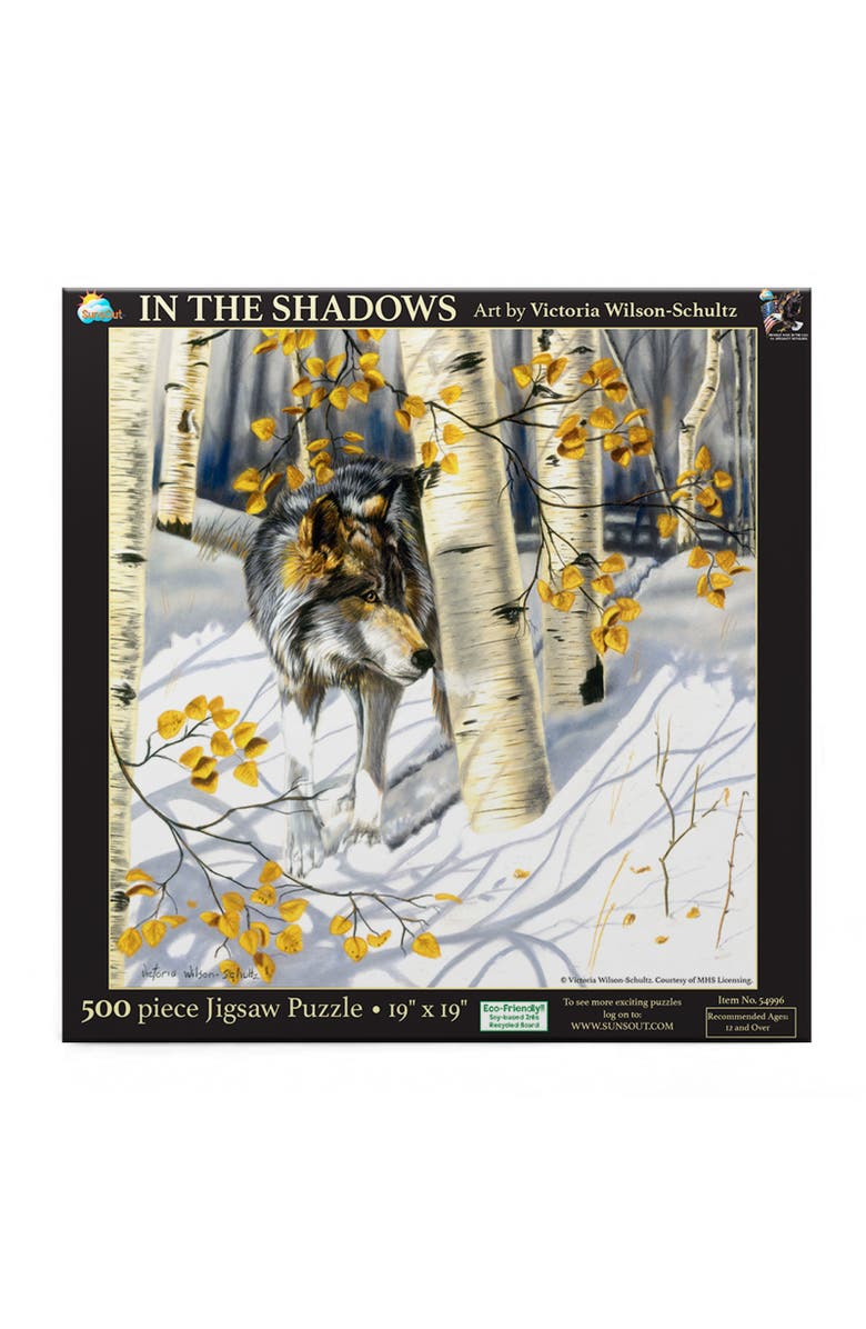 Sunsout In the Shadows 500 piece Jigsaw Puzzle for Adults, Alternate, color, Multicolor