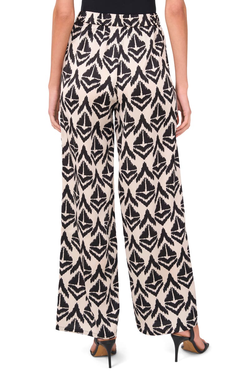 Halogen<sup>®</sup> Wide Leg Pull-On Pants, Alternate, color, Soft Cream Ikat Print