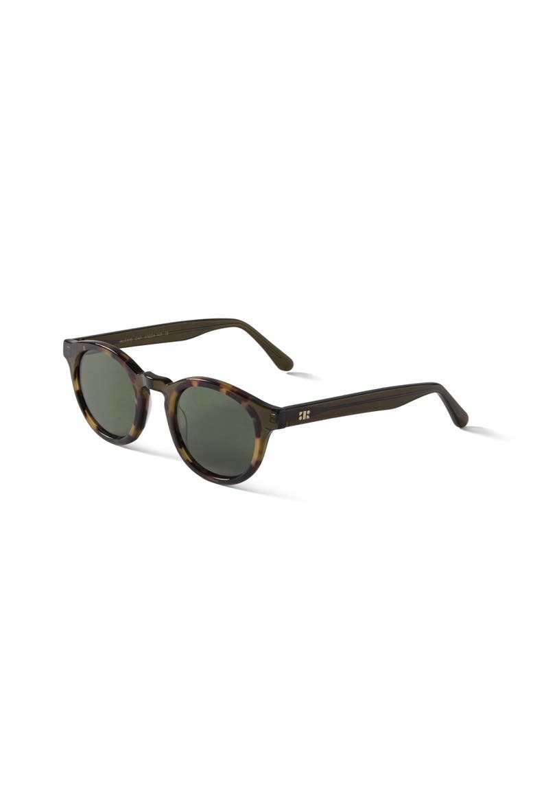 Alexis Sunglasses, Alternate, color, Green / Tortoise