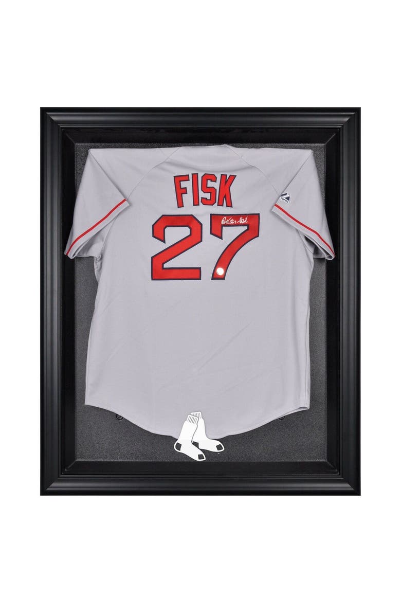 FANATICS AUTHENTIC Boston Red Sox (2009 - Present) Black Framed Logo Jersey Display Case, Main, color, 