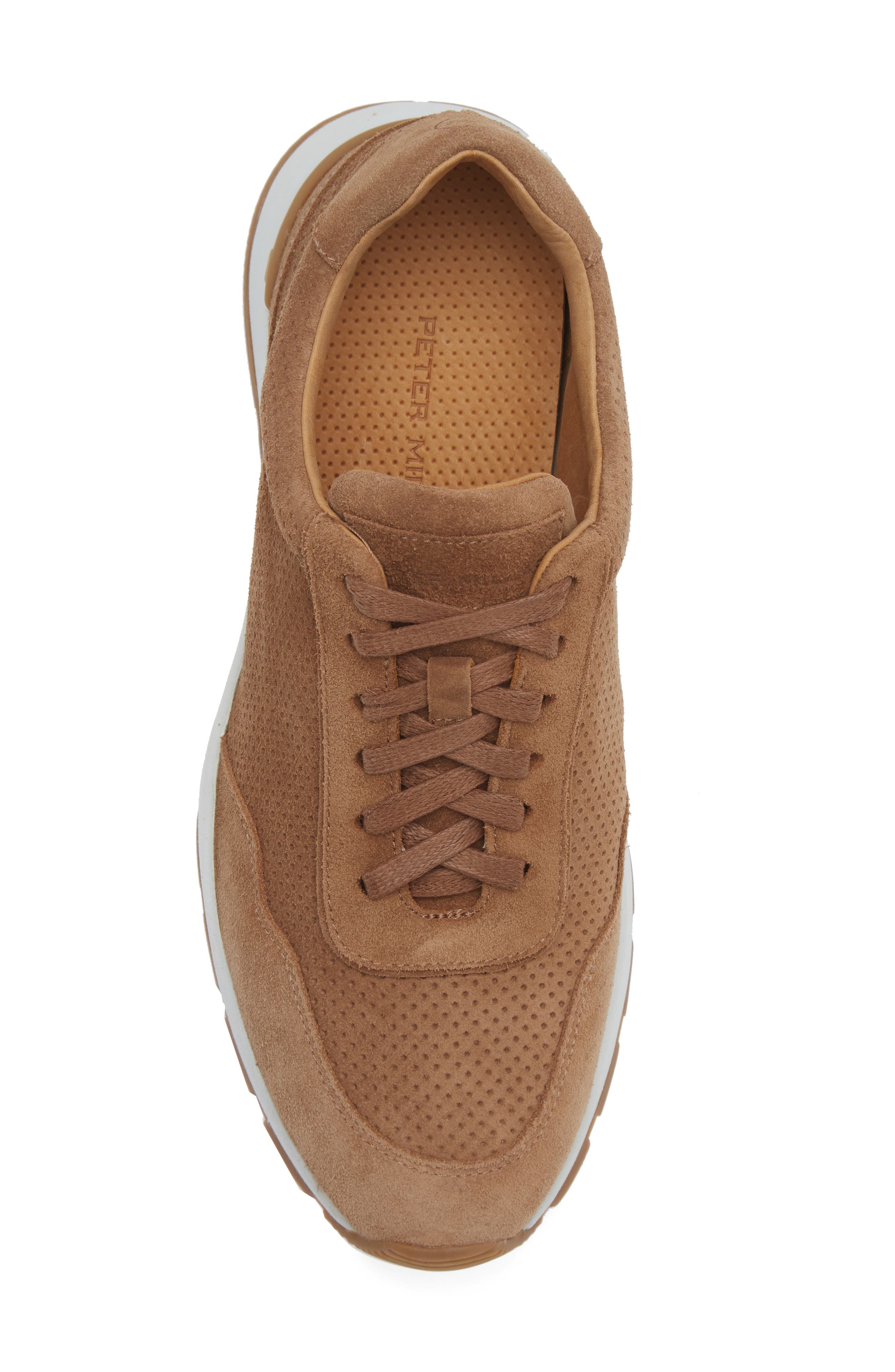 Peter Millar Wayfare Runner Sneaker, Alternate, color, Dark Jute