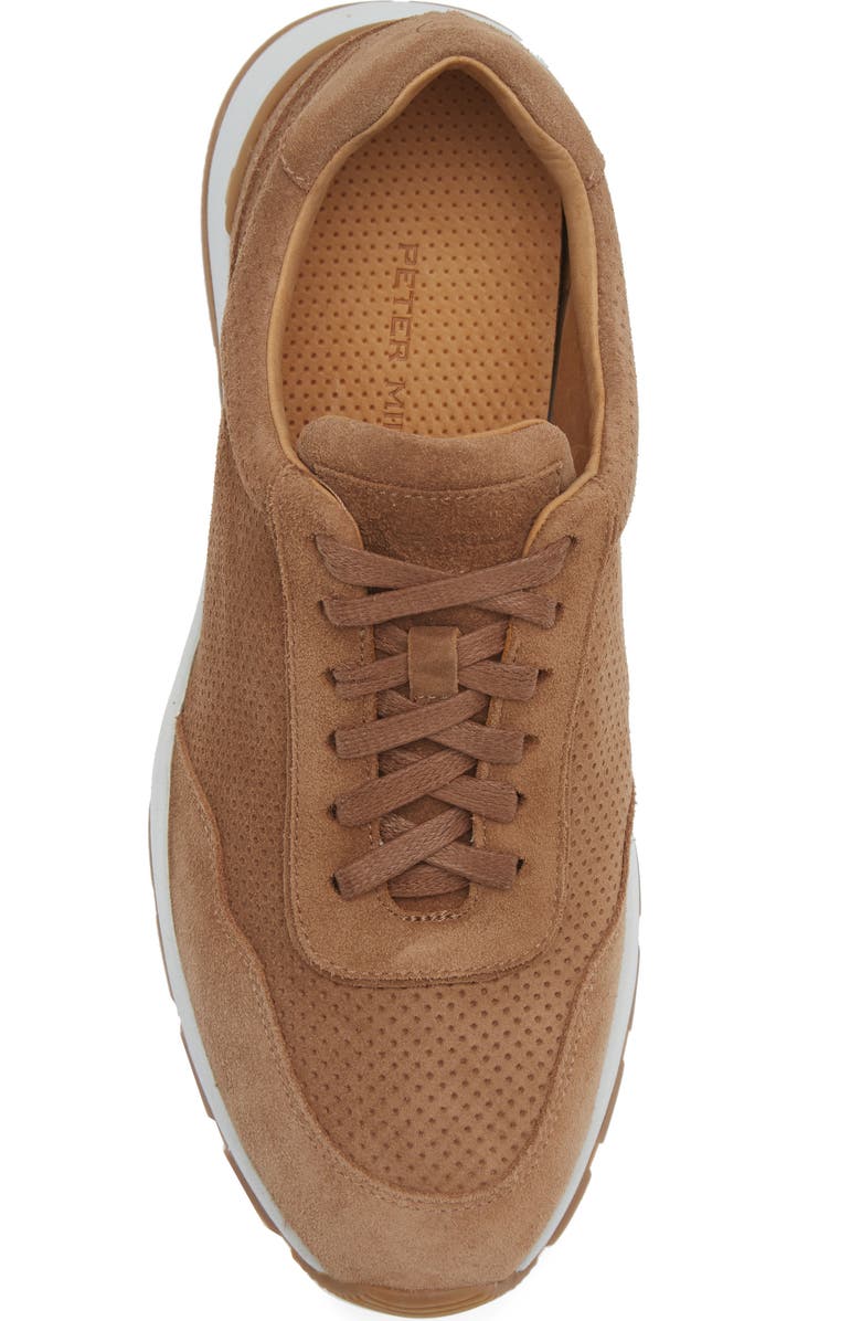 Peter Millar Wayfare Runner Sneaker, Alternate, color, Dark Jute