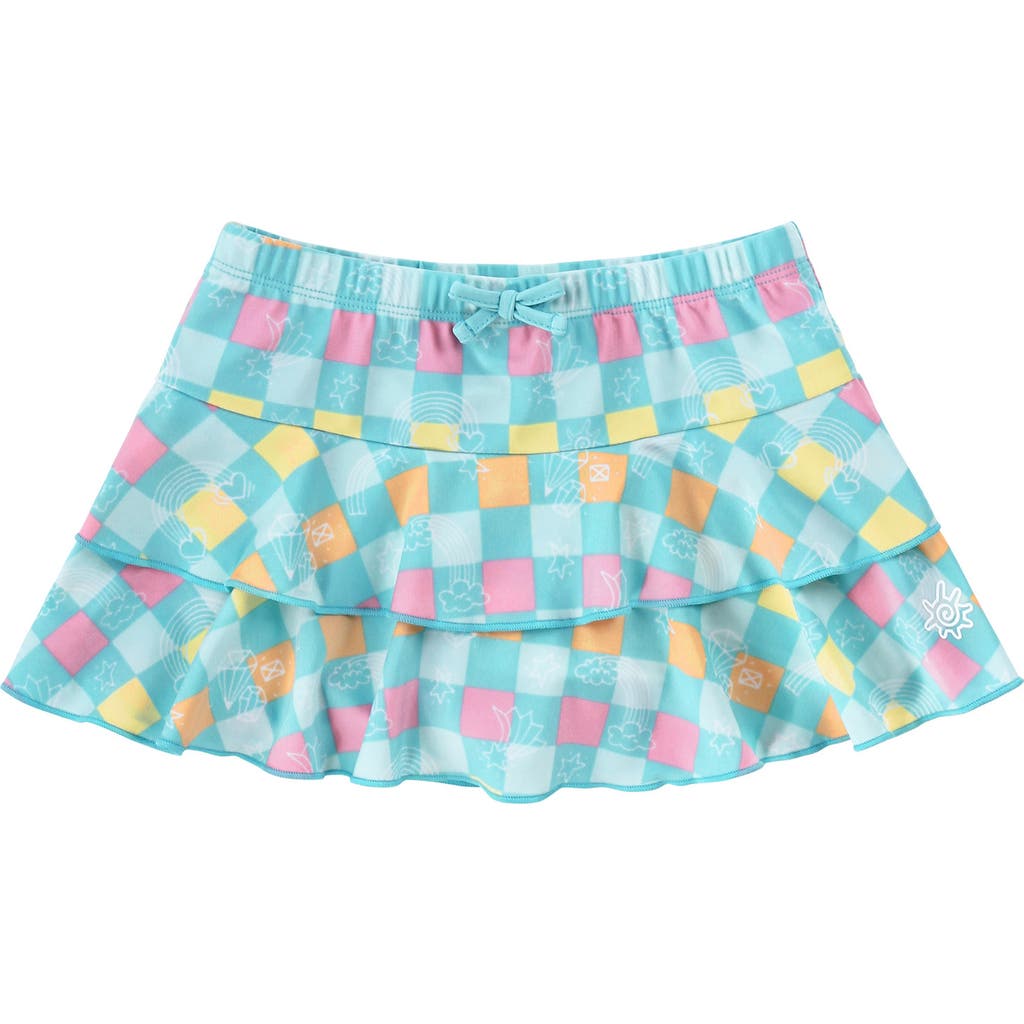 Uv Skinz Sunny Swim Skirt In Blue