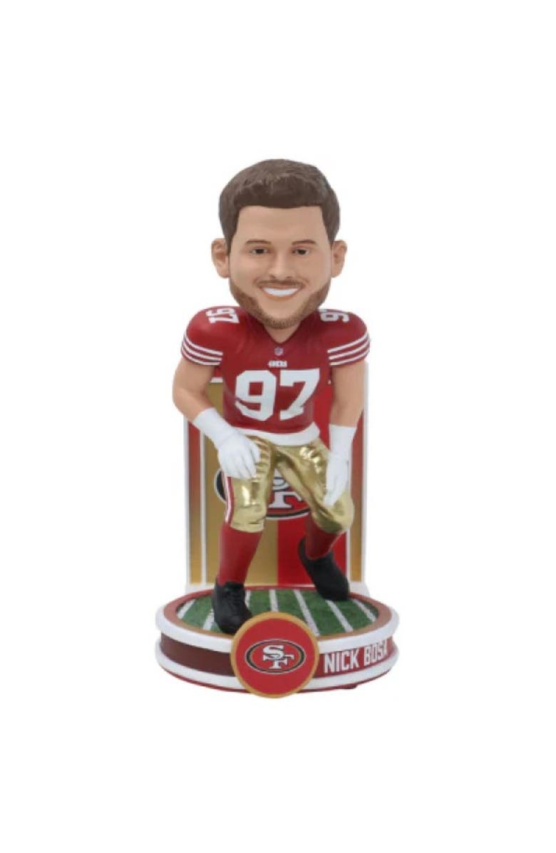 FOCO Nick Bosa (San Francisco 49ers) Banner Series NFL Bobblehead, Main, color, Multi-Color