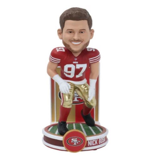 Nick Bosa (San Francisco 49ers) Banner Series NFL Bobblehead