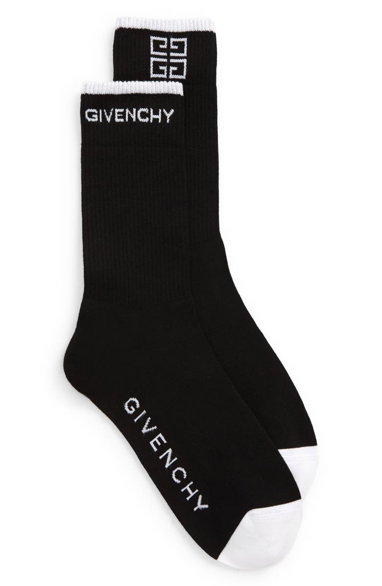Givenchy 4G Logo Socks, Main, color,