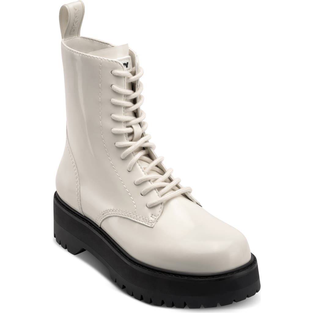 Dkny Batu Platform Boot In White