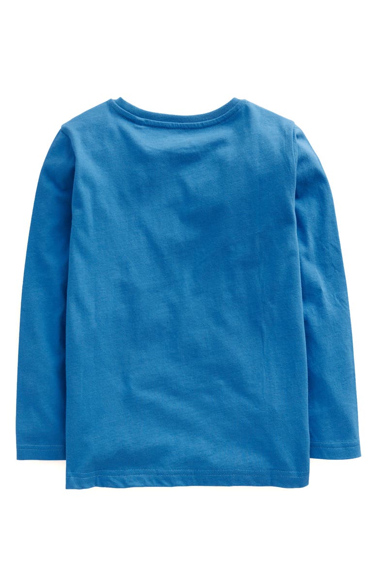 Mini Boden Kids' Speed Train Long Sleeve Cotton T-Shirt, Alternate, color, 