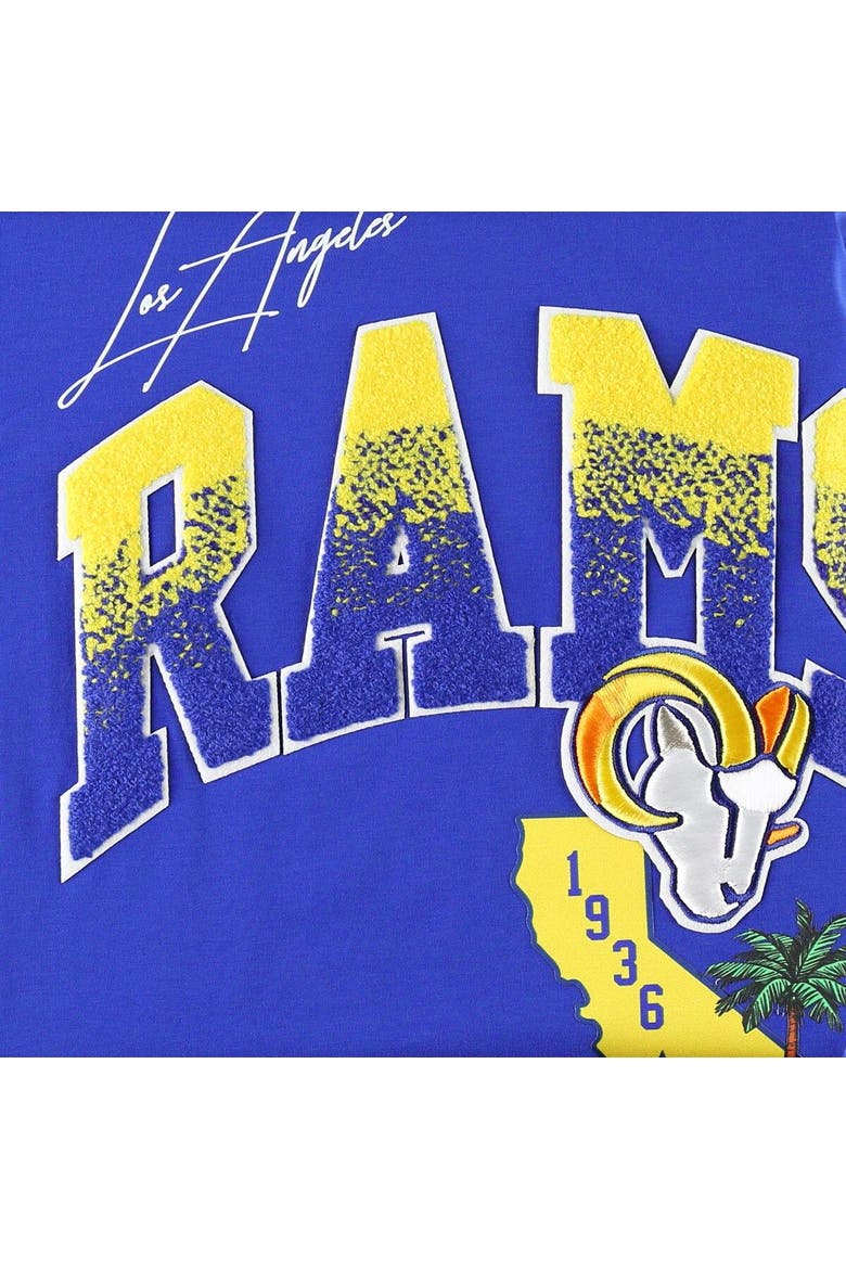 Men's Pro Standard Royal Los Angeles Rams Hometown Collection T-Shirt, Alternate, color, Royal