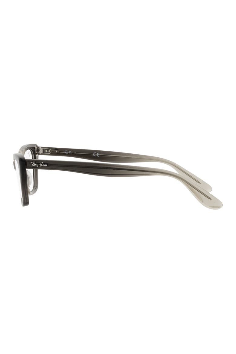 RX5499 47mm Small Cat Eye Optical Glasses, Alternate, color, TRANSPARENT GREY