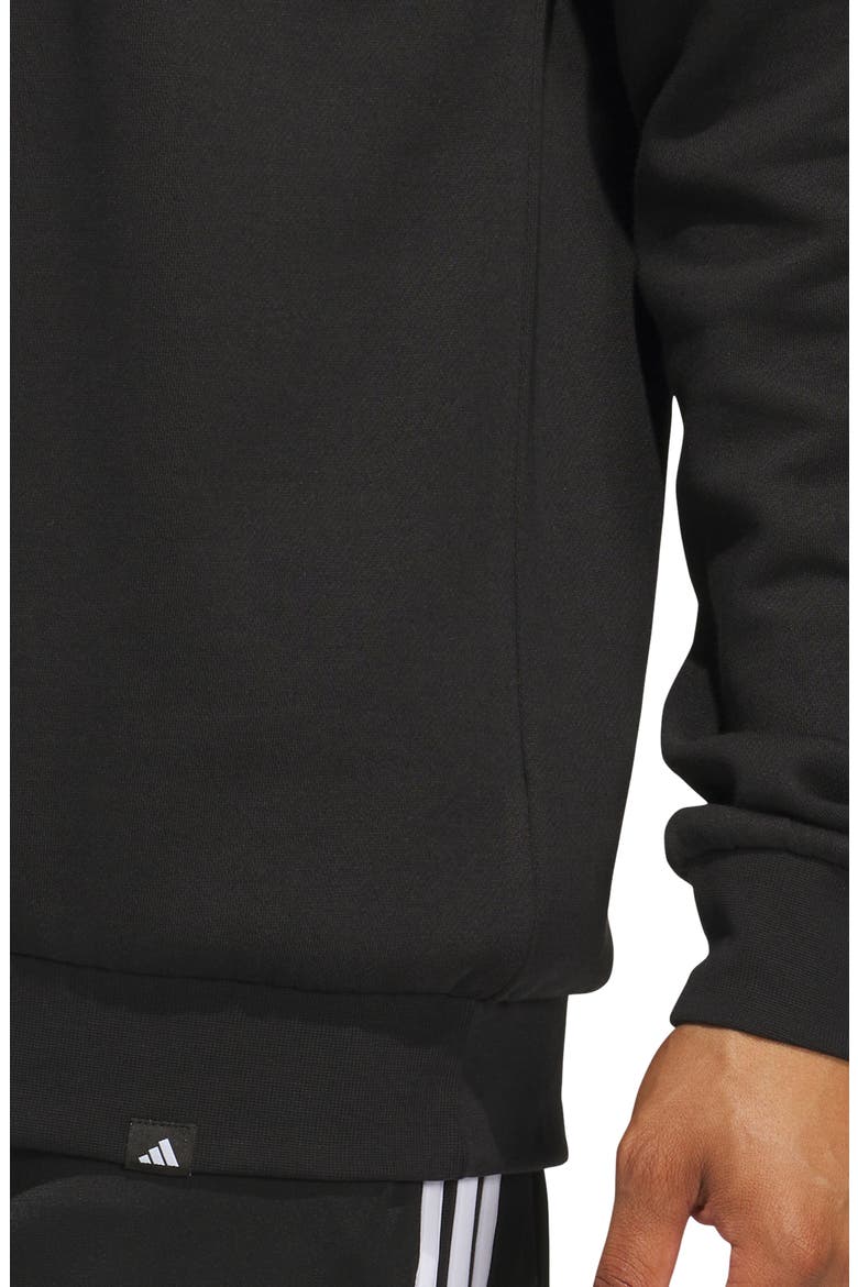 Holiday Print Crewneck Sweatshirt, Alternate, color, BLACK
