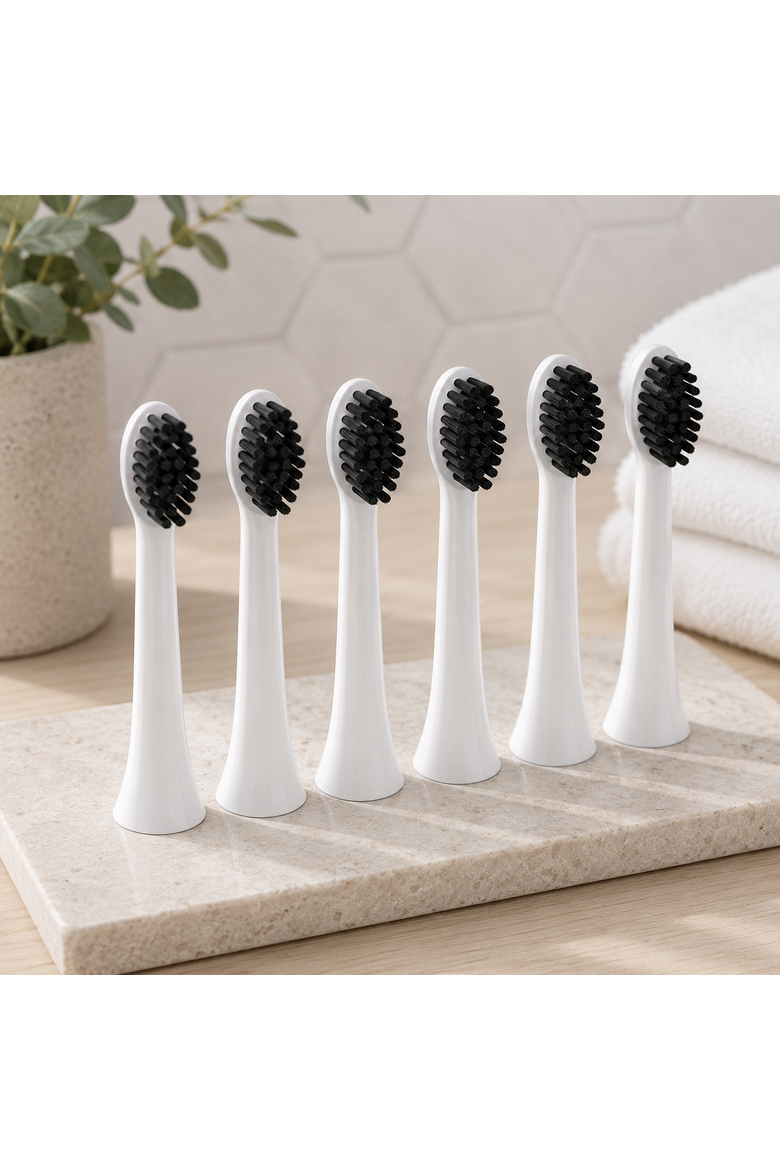 Electric Toothbrush Replacement Brush Heads, Alternate, color, White