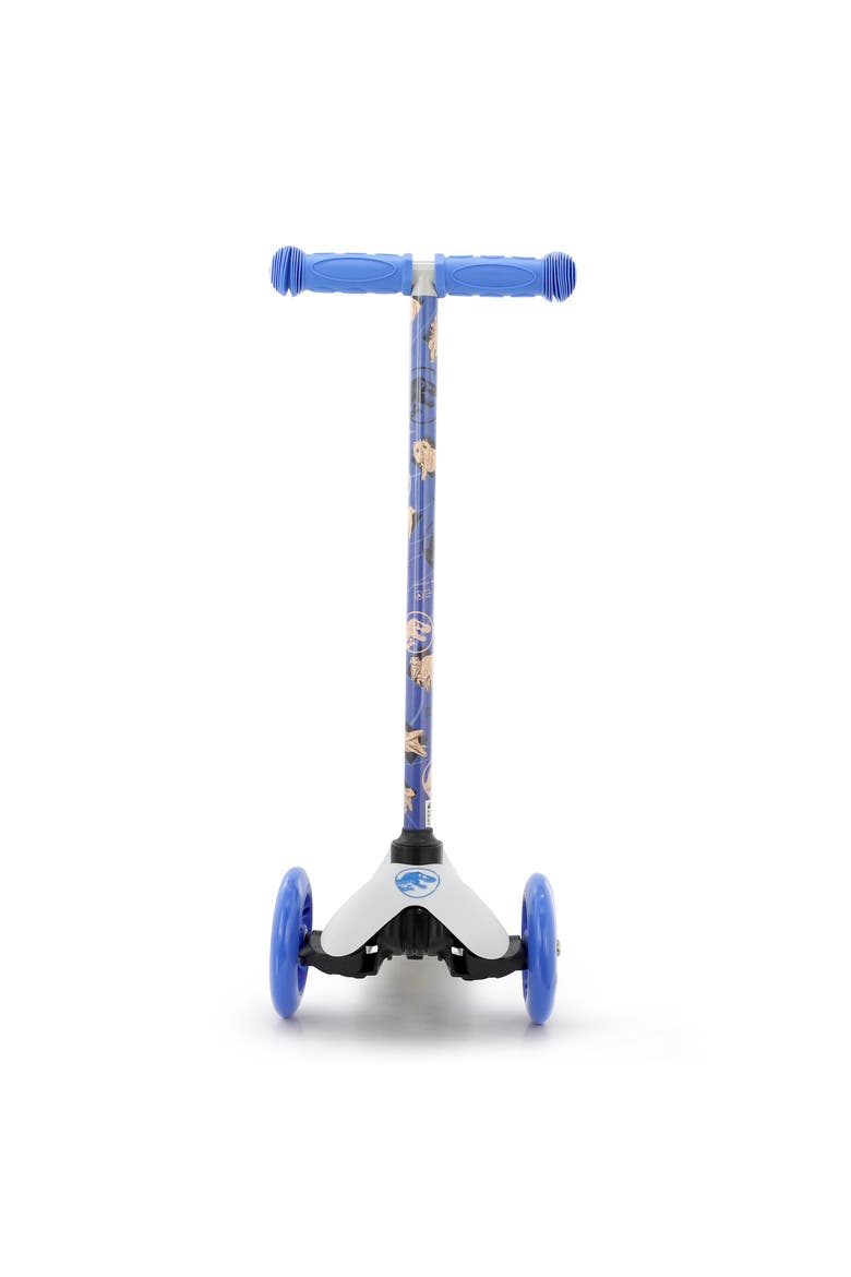 Jurassic World 3 Wheel Tilt and Turn Scooter, Alternate, color, Blue