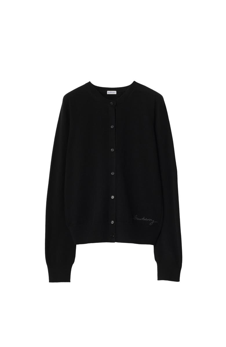 Burberry Cashmere Cardigan, Alternate, color, 